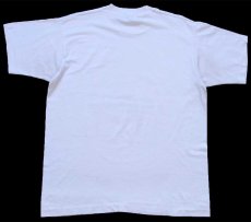 画像3: 90s HOTROD ホットロッド フレイムス ビキニガール ヤシの木 サーフボード アート Tシャツ 白 (3)