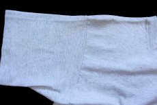 画像6: 90s USA製 WARM UP TO WORK COMMUTER OPERATIONS UNION PACIFIC ロゴ コットンTシャツ 杢ライトグレー L (6)