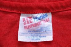 画像4: 90s USA製 Hanes ロードランナー Tシャツ 赤 XXL★特大 (4)