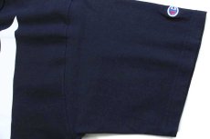 画像5: デッドストック★00s Championチャンピオン NODO FILM SYSTEMS ロゴ コットンTシャツ 黒 L (5)