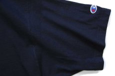 画像5: デッドストック★00s Championチャンピオン NODO FILM SYSTEMS ロゴ コットンTシャツ 黒 M (5)