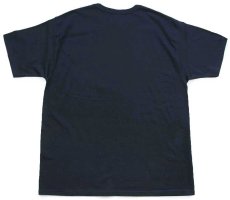画像3: デッドストック★00s Championチャンピオン NODO FILM SYSTEMS ロゴ コットンTシャツ 黒 L (3)