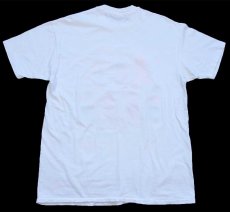 画像3: 80s USA製 Hanes Coyote Chorus Line アート コットンTシャツ 白 XL (3)