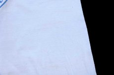 画像6: 90s BIG DOGS OCN ORANGE COUNTY NEWSCHANNEL 蛍光 両面プリント コットンTシャツ 白 L (6)