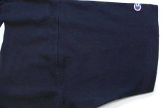 画像5: デッドストック★00s Championチャンピオン NODO FILM SYSTEMS ロゴ コットンTシャツ 黒 XL (5)