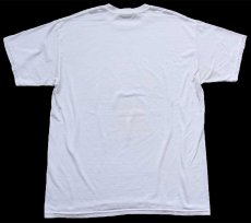 画像3: 00s Garfieldガーフィールド 足型 Tシャツ オフホワイト L (3)