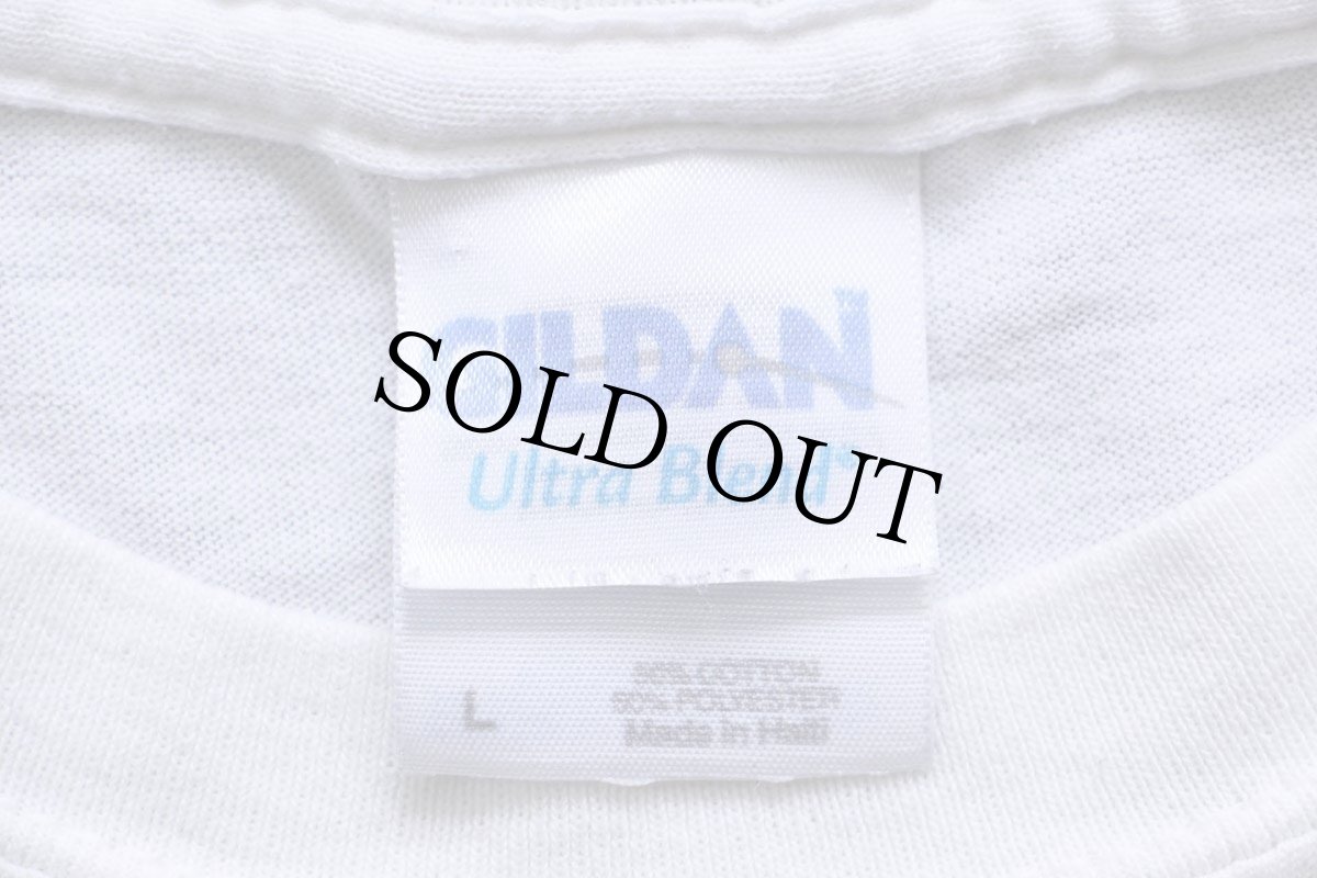 画像5: 00s Garfieldガーフィールド 足型 Tシャツ オフホワイト L (5)