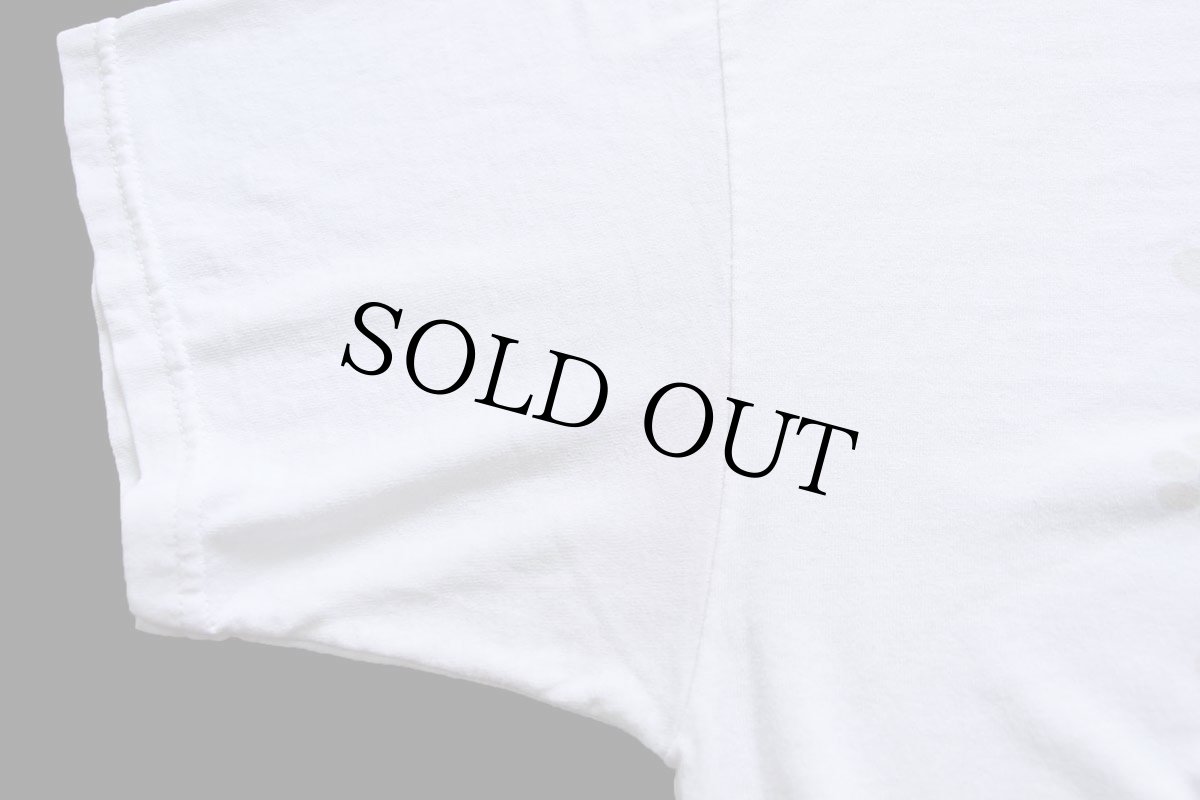 画像6: 00s Garfieldガーフィールド 足型 Tシャツ オフホワイト L (6)