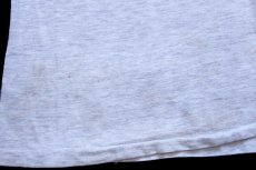画像6: 90s USA製 Hanes GREEN IS KEEN SAN DIEGO ZOO イグアナ アート 両面プリント コットンTシャツ 杢ライトグレー L (6)