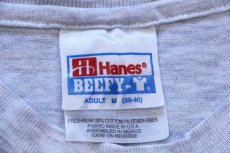 画像4: 90s メキシコ製 Hanes LIONS TIGERS BEARS ライオン タイガー ベア アート コットンTシャツ 杢ライトグレー M (4)
