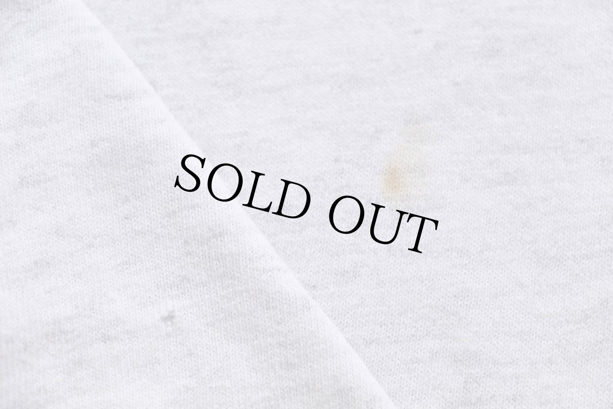 画像7: 90s USA製 cigli HELP コーヒーカップ アート 染み込みプリント コットンTシャツ 杢ライトグレー 超特大 (7)