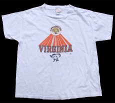 画像2: 80s USA製 FLORIDA CITRUS BOWL VIRGINIA コットンTシャツ 白 L (2)