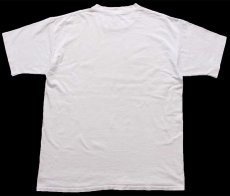 画像3: 90s USA製 THE FAR SIDE School for the Mechanically Declined イラスト コットンTシャツ オフホワイト L (3)