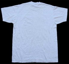 画像3: 90s USA製 Newfoundland Dog ニューファンドランド ドッグ アート Tシャツ 杢ライトグレー L (3)