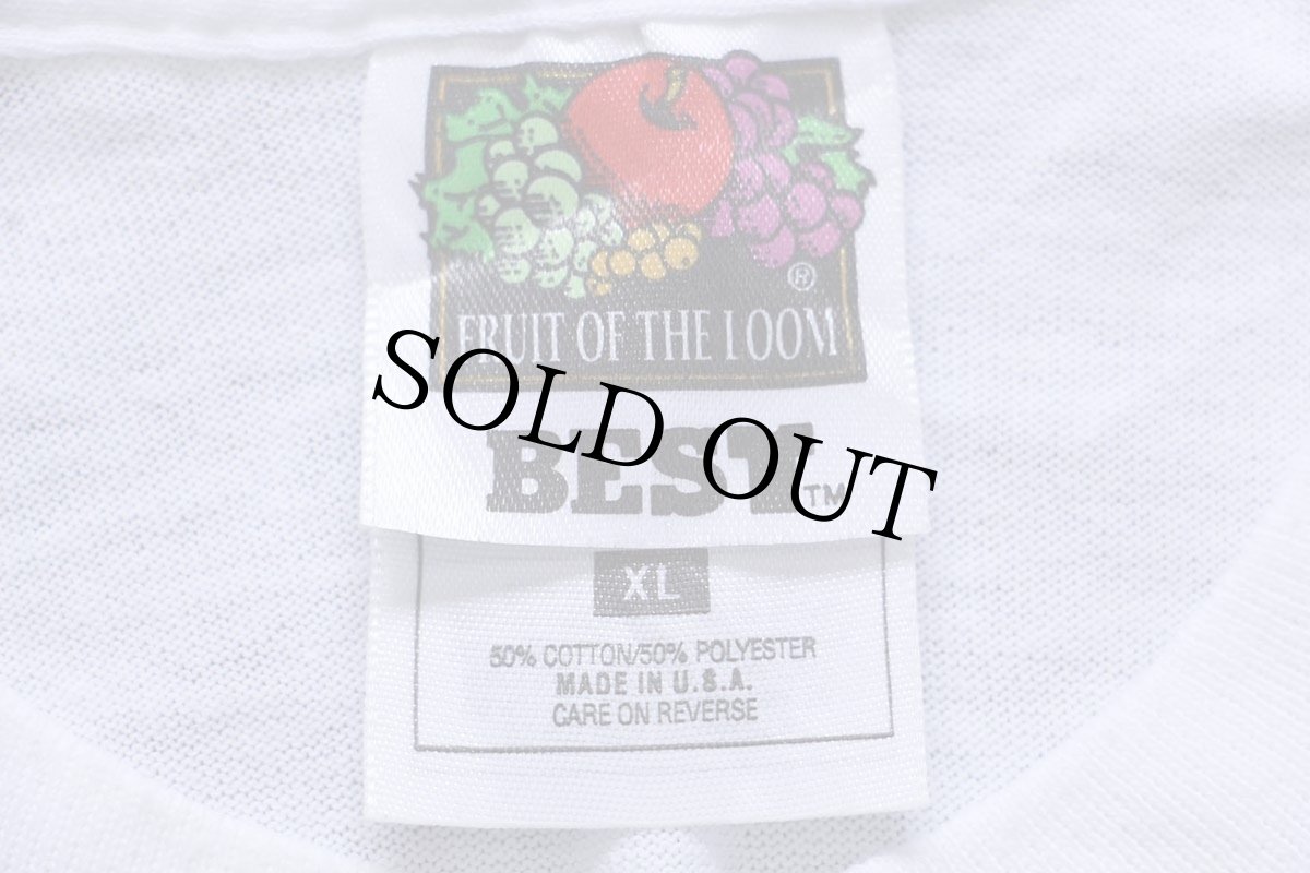 画像4: 90s USA製 GREAT GRANT Arts Fair スマイル アート Tシャツ 白 XL (4)