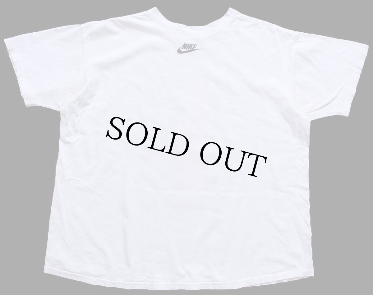 画像3: 90s USA製 NIKEナイキ WEST VIRGINIA MOUNTAINEERS JUST DO IT コットンTシャツ 白 XL (3)