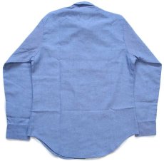 画像3: デッドストック★90s 米軍 U.S.NAVY ユーティリティ シャンブレーシャツ M (3)
