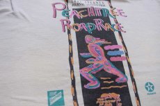 画像4: 90s USA製 1995 ATLANTA PEACHTREE ROADRACE アート NIKE TEXACO Pedigree ロゴ 協賛 コットンTシャツ ベージュ XL (4)