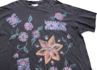 90s USA製 牛 全面プリント Tシャツ 黒 L - Sixpacjoe Web Shop