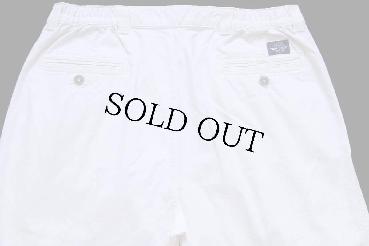 画像5: 90s DOCKERSドッカーズ ツータック コットンパンツ 生成り w36 L29★Levi'sリーバイス (5)