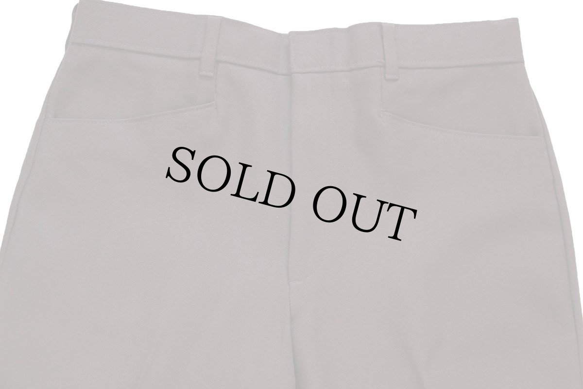 画像4: 80s Levi'sリーバイス ACTION SLACKS フレア スラックス ポリエステルパンツ 焦げ茶 W32★スタプレ (4)