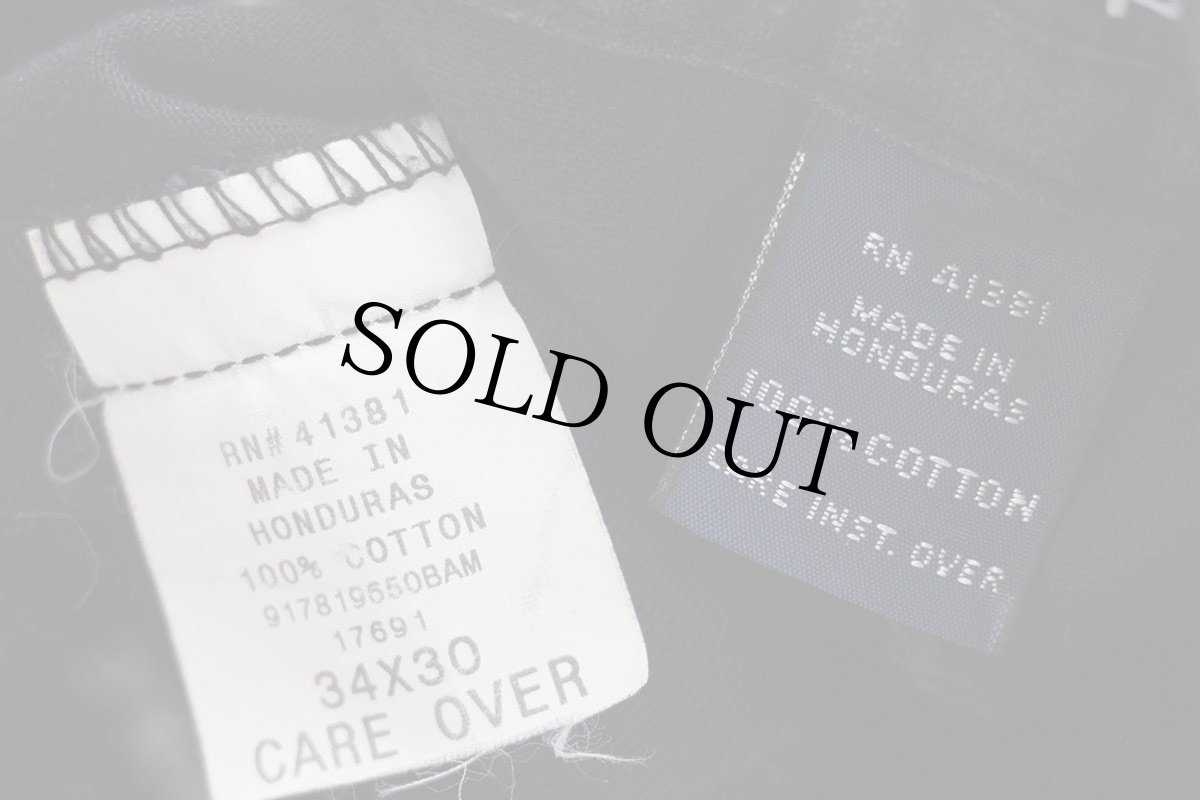 画像6: 90s POLO GOLF ラルフローレン CLASSIC GOLF PANT ツータック コットン チノパン 濃紺 W34 L30 (6)