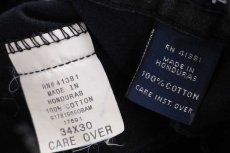 画像6: 90s POLO GOLF ラルフローレン CLASSIC GOLF PANT ツータック コットン チノパン 濃紺 w34 L30 (6)