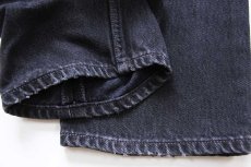 画像9: 00s メキシコ製 Levi'sリーバイス 501 ブラック デニムパンツ W30 L30 (9)