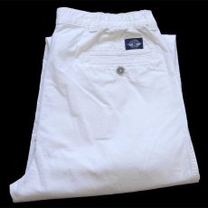 画像1: 90s DOCKERSドッカーズ ツータック コットンパンツ 生成り w36 L29★Levi'sリーバイス (1)