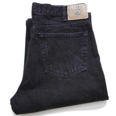 画像1: 90s GAPギャップ EASY FIT ブラック デニムパンツ W34 (1)