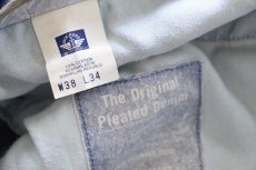 画像6: 00s DOCKERSドッカーズ ツータック デニム トラウザーズ w38 L34★Levi'sリーバイス (6)