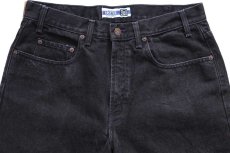 画像4: 90s GAPギャップ EASY FIT ブラック デニムパンツ W34 (4)
