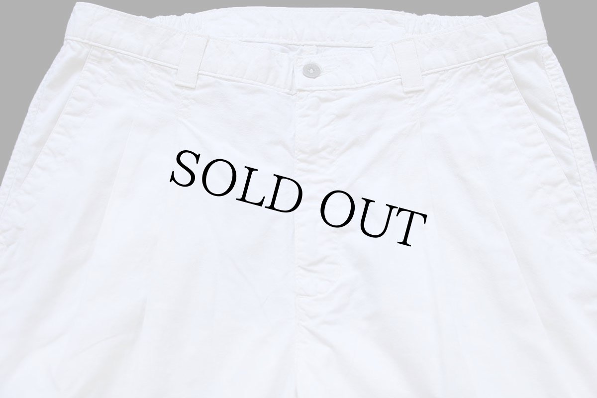 画像4: 90s DOCKERSドッカーズ ツータック コットンパンツ 生成り w36 L29★Levi'sリーバイス (4)