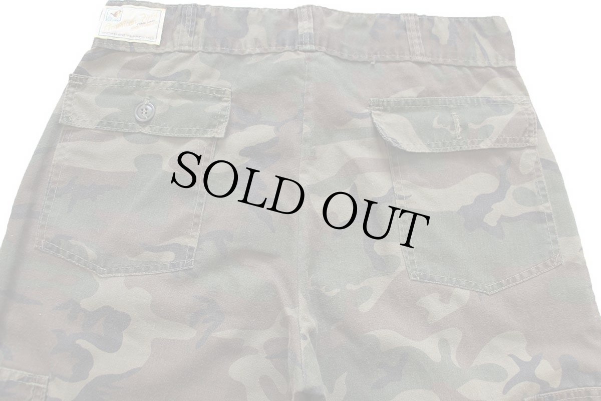 画像5: 80s American Field 迷彩 ベイカータイプ カーゴ ハンティングパンツ w36 (5)