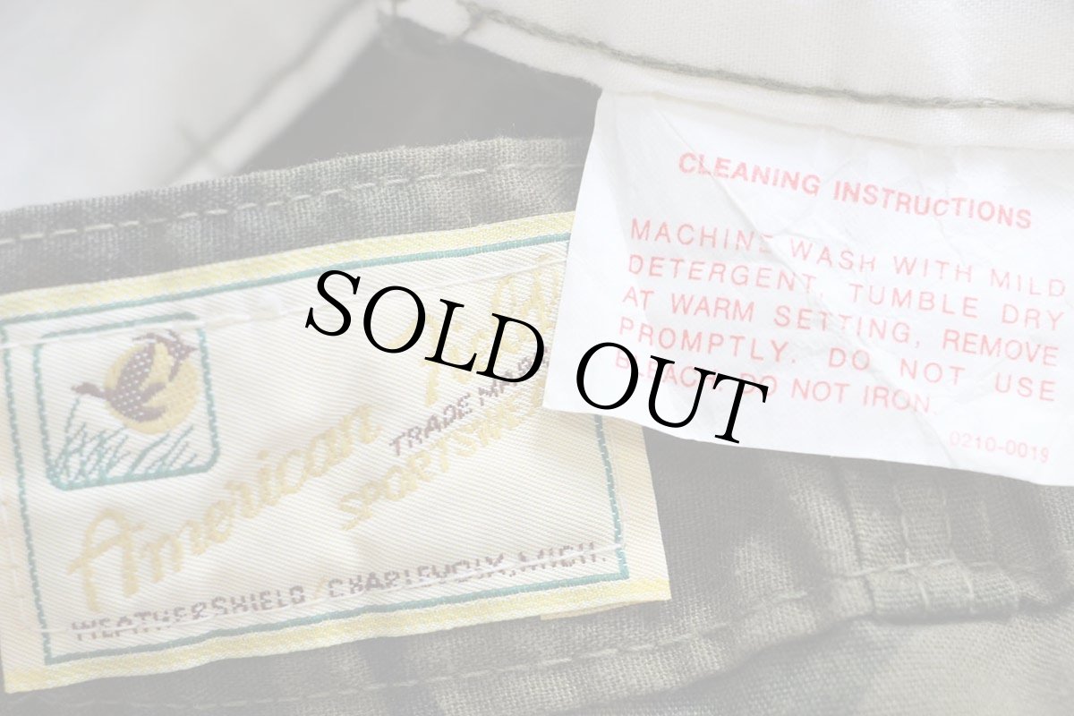 画像6: 80s American Field 迷彩 ベイカータイプ カーゴ ハンティングパンツ w36 (6)