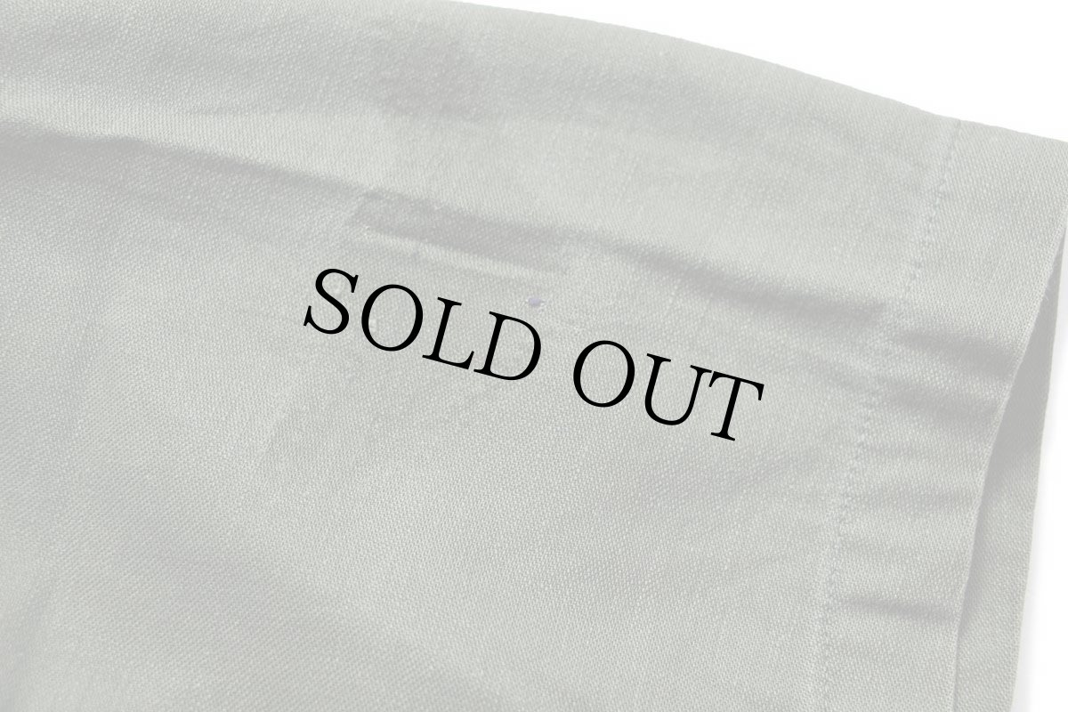 画像7: 70s 米軍 U.S.ARMY 半袖 コットンサテン ユーティリティシャツ カスタム オリーブ 16.5 (7)