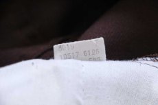 画像7: 80s USA製 Levi'sリーバイス 517 ポリエステルパンツ 焦げ茶 w34★164 スタプレ ブーツカット (7)