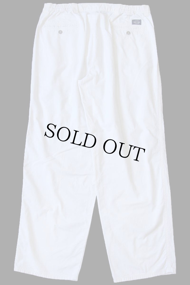 画像3: 90s DOCKERSドッカーズ ツータック コットンパンツ 生成り w36 L29★Levi'sリーバイス (3)