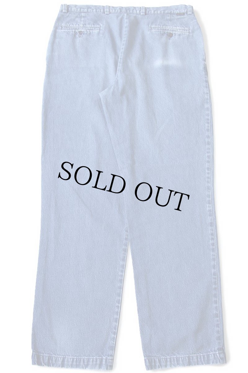 画像3: 00s DOCKERSドッカーズ ツータック デニム トラウザーズ w38 L34★Levi'sリーバイス (3)
