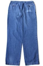 画像3: 00s DOCKERSドッカーズ ツータック デニム トラウザーズ w38 L34★Levi'sリーバイス (3)