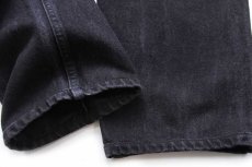 画像8: 90s GAPギャップ EASY FIT ブラック デニムパンツ W34 (8)