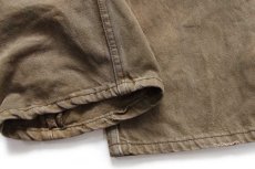 画像8: 00s USA製 Levi'sリーバイス 501 後染め カラーデニムパンツ オリーブ フェード W38 L32★オールド (8)