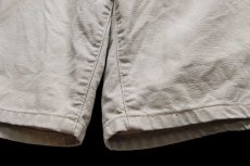 画像6: 90s Levi'sリーバイス RED TAB コットン ショートパンツ グレーベージュ W34★ショーツ ハーフ (6)
