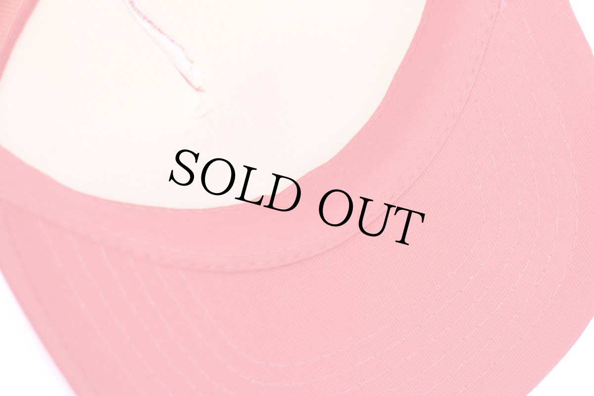 画像8: 90s COWBOYS BAR・B・Q MUSKOGEE.OK. 発泡プリント メッシュキャップ 赤 M/L (8)