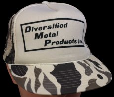 画像1: デッドストック★00s Diversifield Metal Products Inc. 迷彩柄 メッシュキャップ (1)