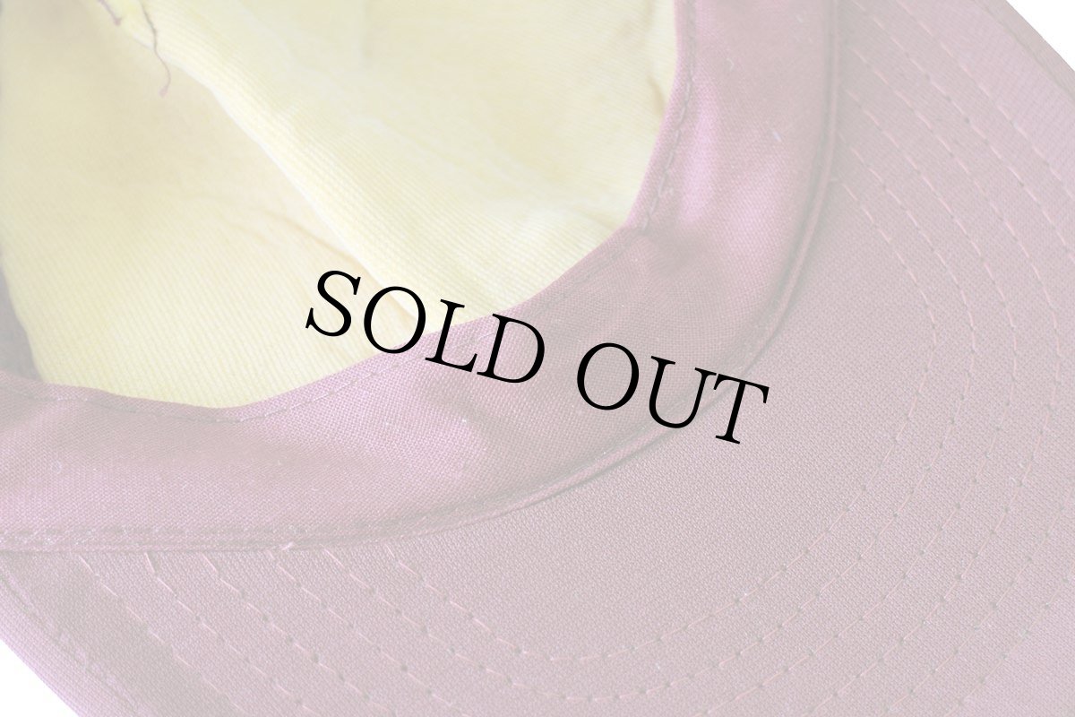 画像8: 90s SACH'S ハンバーガー メッシュキャップ ワインレッド (8)