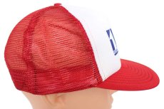 画像3: 90s FIRST FEDERAL SAVINGS BANK ツートン 切り替え メッシュキャップ 赤×白 (3)