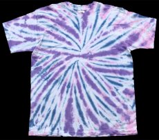 画像2: 90s USA製 タイダイ染め コットンTシャツ XL (2)