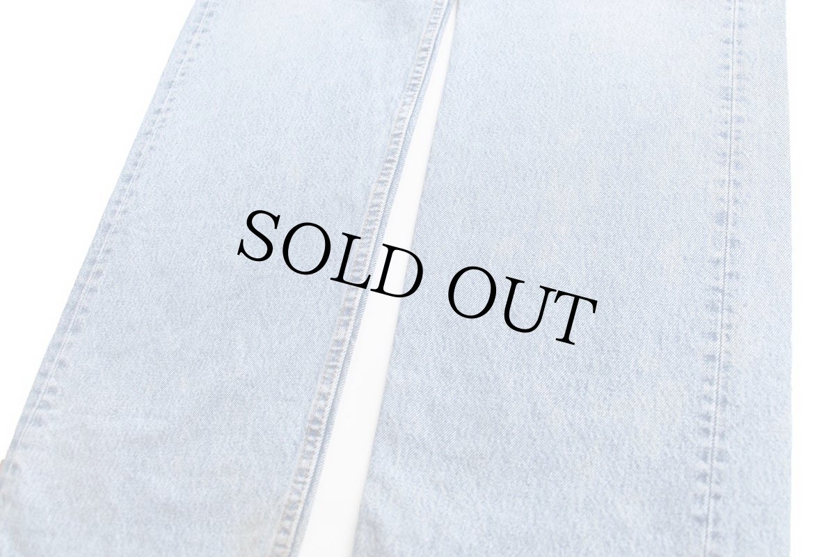 画像8: 90s USA製 Levi'sリーバイス 501 ダメージ デニムパンツ W40 L32★175 (8)