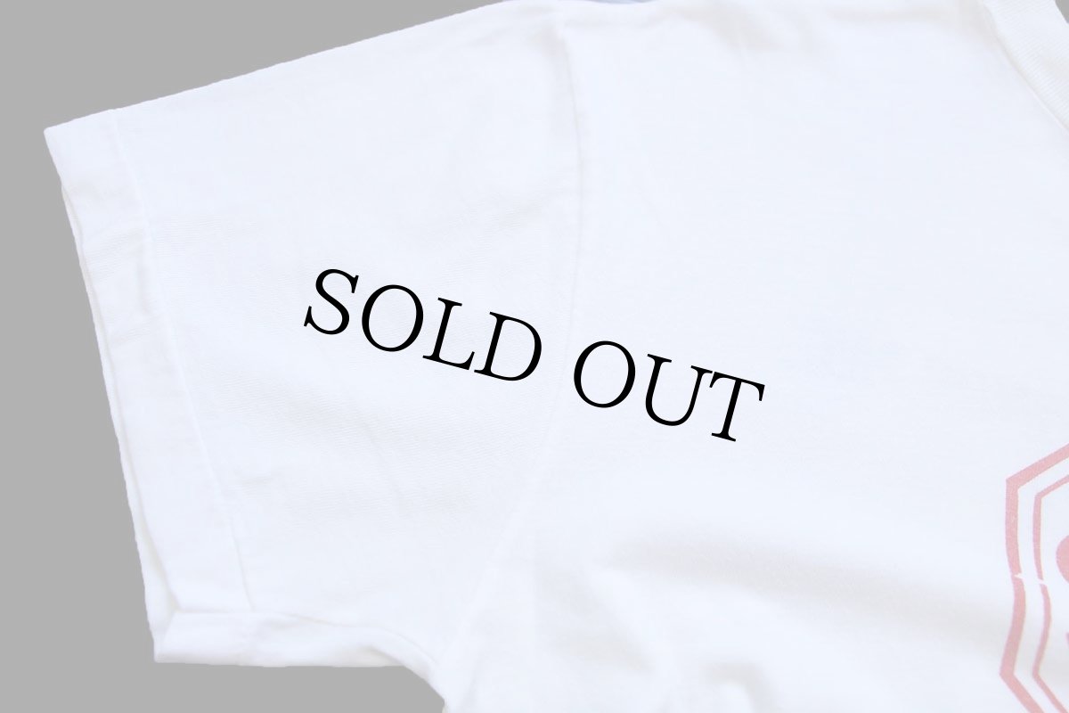 画像7: 80s STOP TRAFFICKING OF PILIPINOS,INC. 両面 染み込みプリント コットンTシャツ 白 (7)